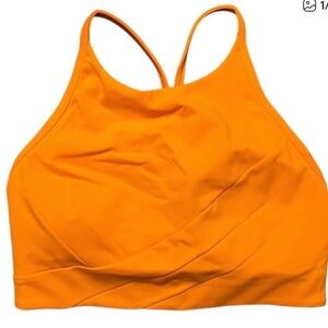 NWOT Lululemon Flow Y Orange Sports Bra
